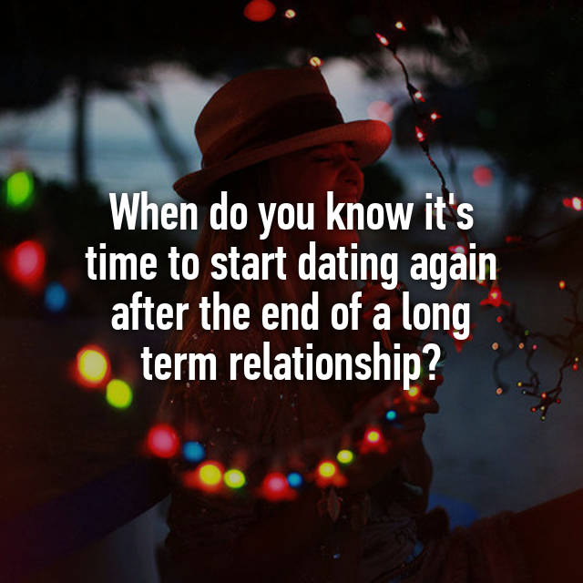 how long should one wait before dating again