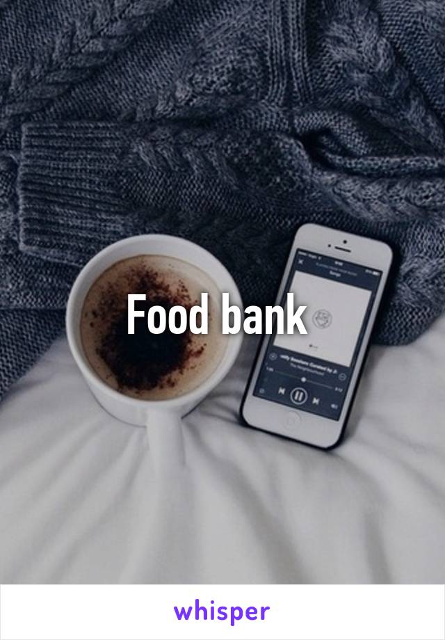 Food bank 