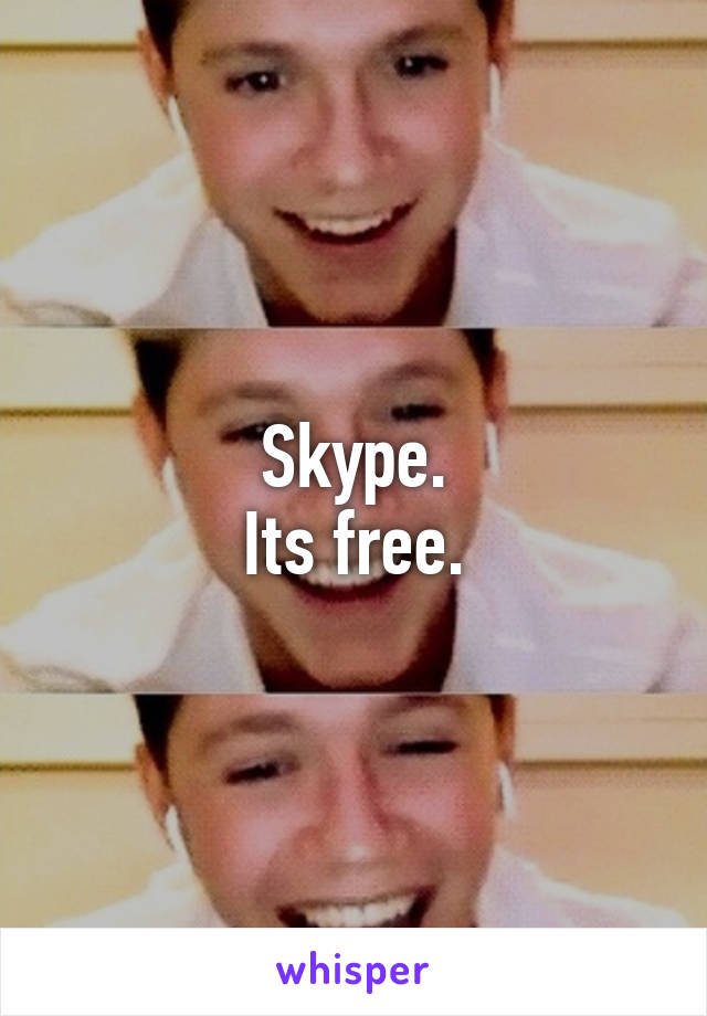 Skype.
Its free.
