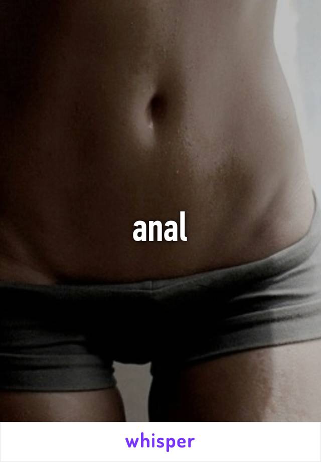 anal