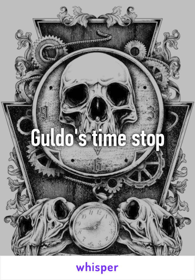 Guldo's time stop