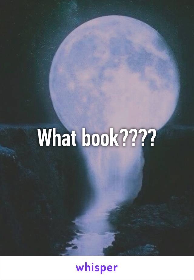 What book????