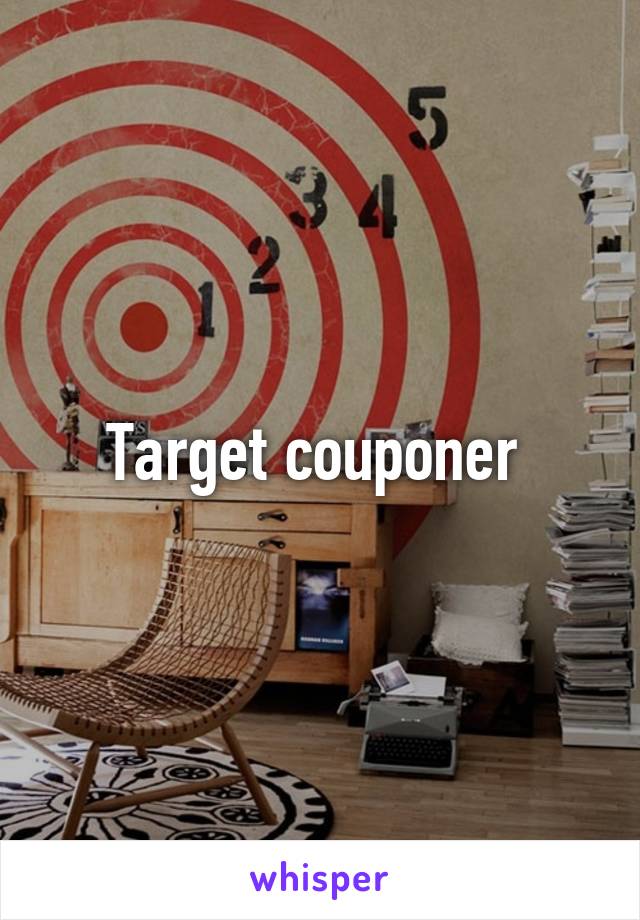 Target couponer 
