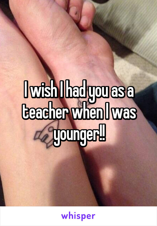 I wish I had you as a teacher when I was younger!!