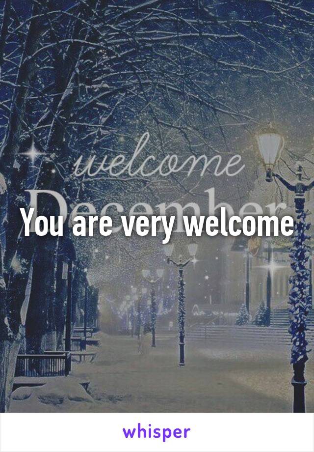 You are very welcome