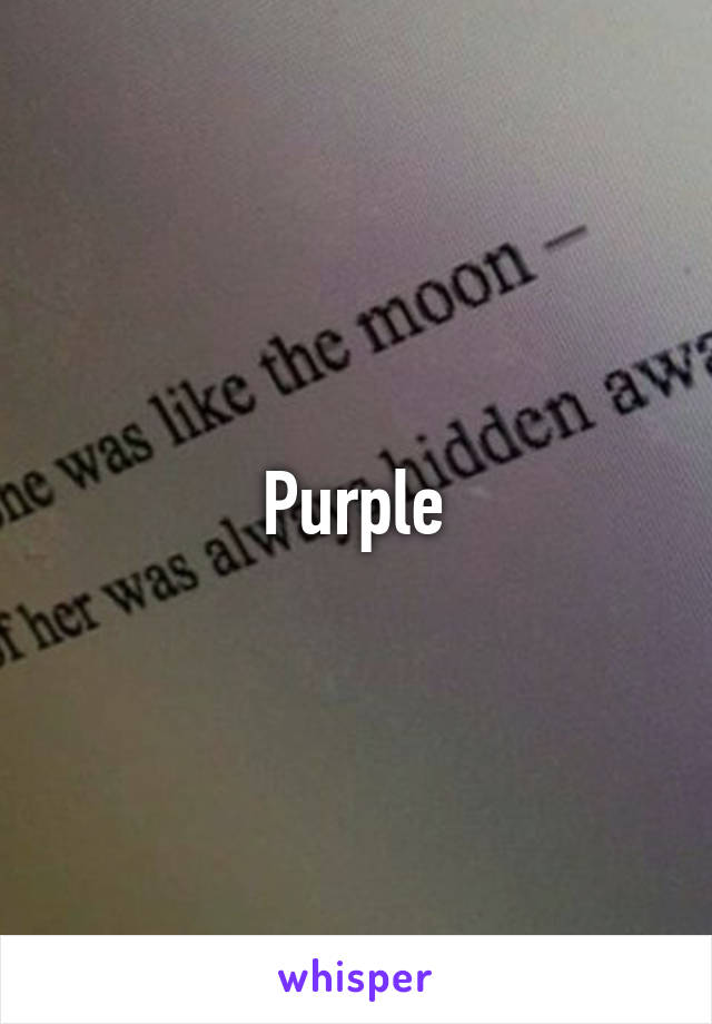 Purple