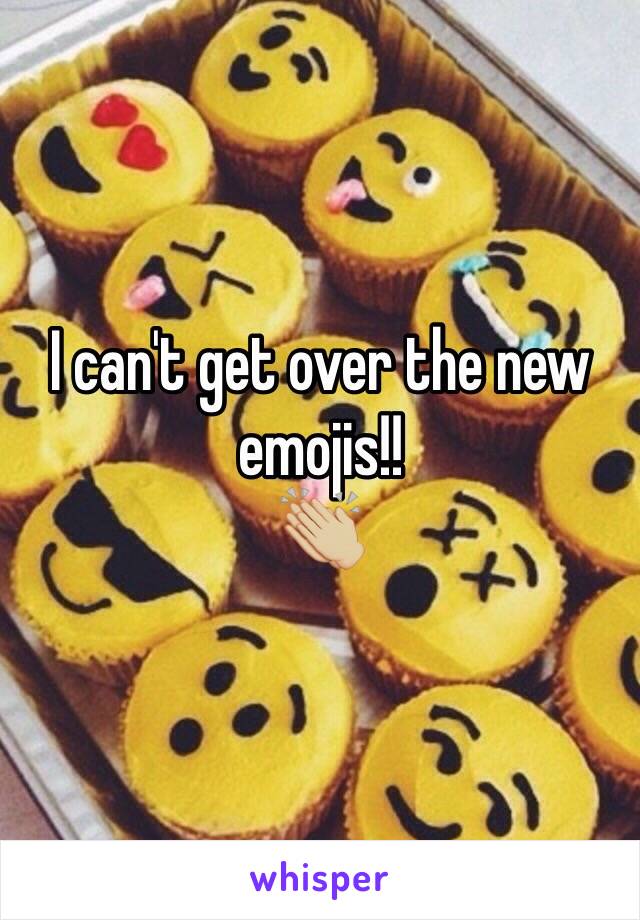 I can't get over the new emojis!!
👏🏼