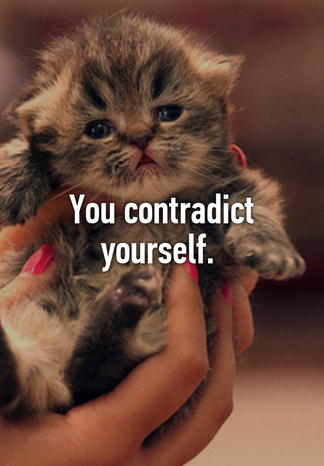 you-contradict-yourself