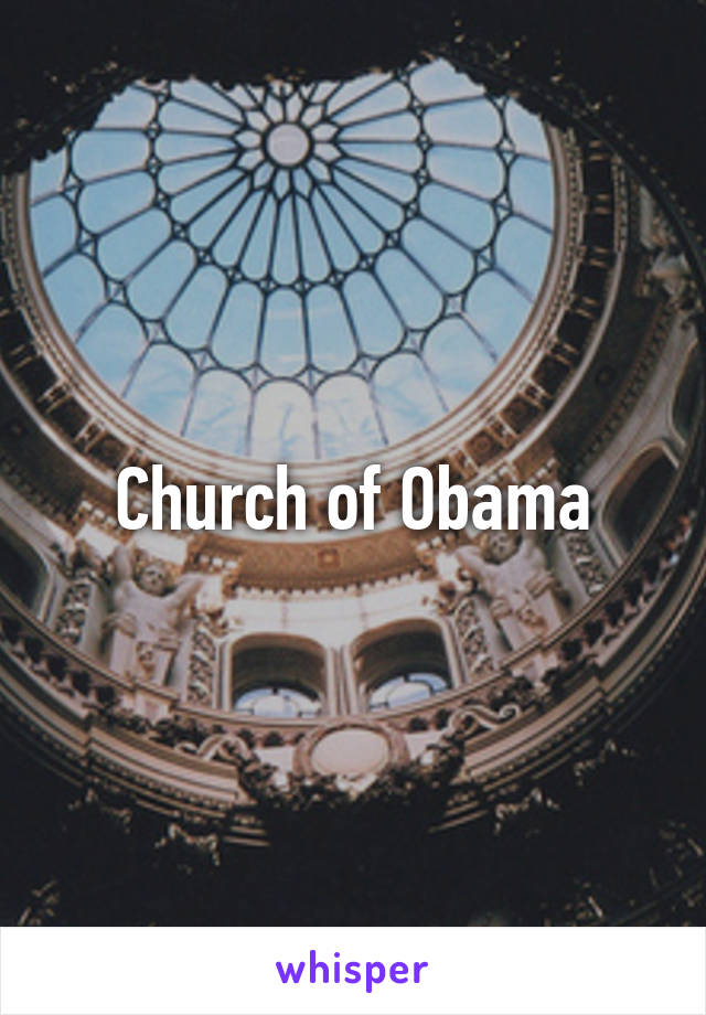 Church of Obama