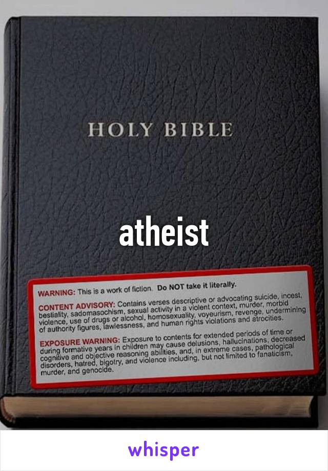 atheist