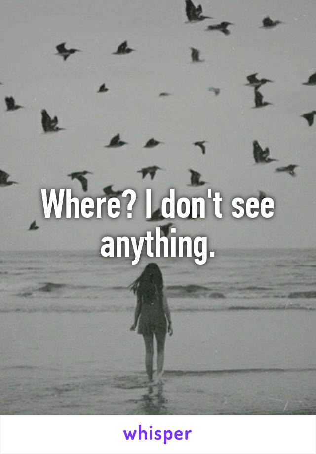 Where? I don't see anything.