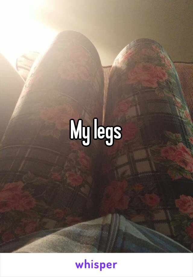 My legs