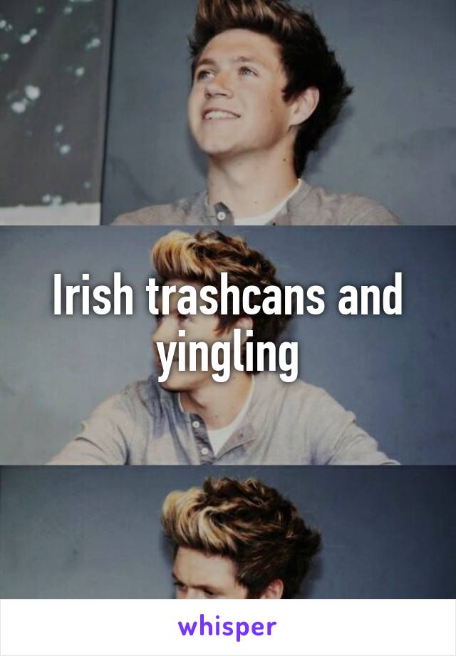 Irish trashcans and yingling