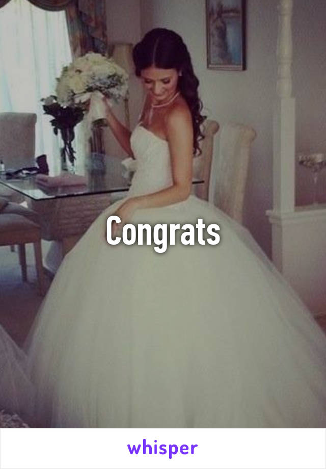 Congrats