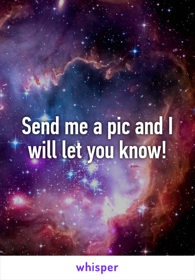 Send me a pic and I will let you know!