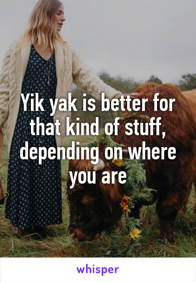 Yik yak is better for that kind of stuff, depending on where you are