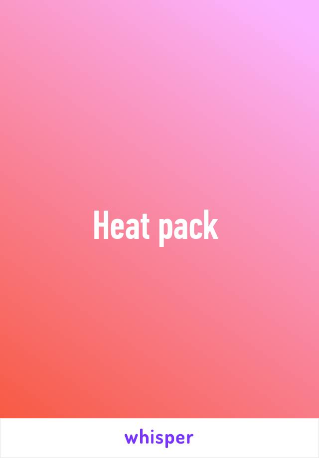 Heat pack 