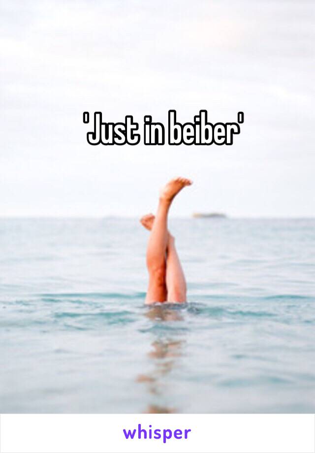 'Just in beiber'