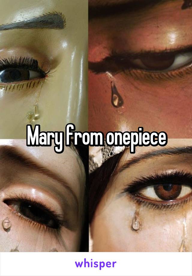 Mary from onepiece