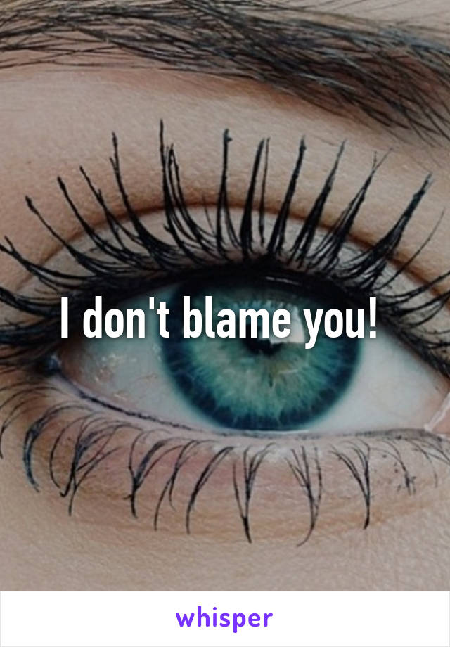 I don't blame you! 