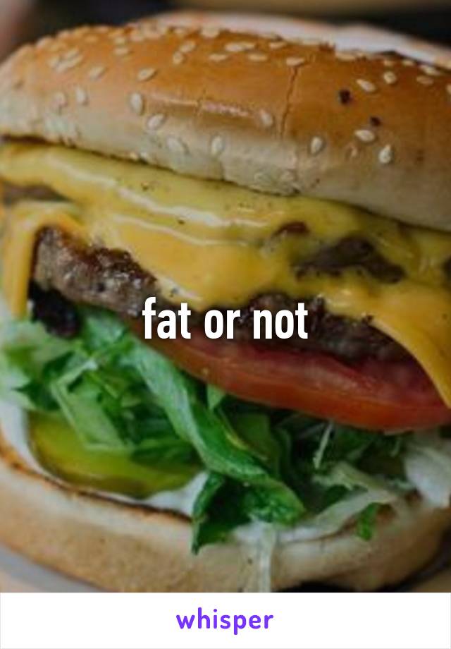 fat or not