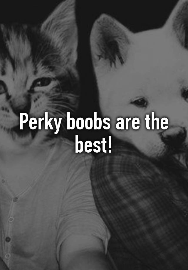 Perky Boobs Are The Best