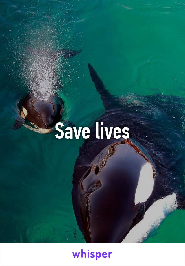 Save lives