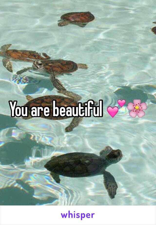 You are beautiful 💕🌸