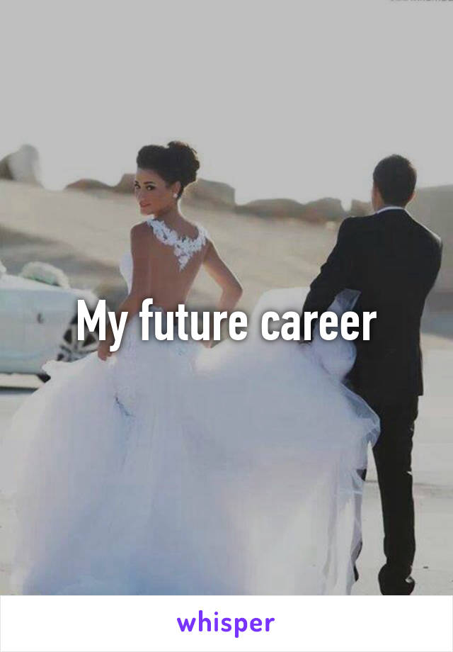 My future career