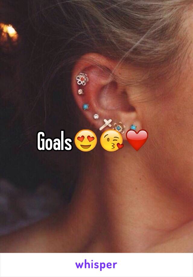 Goals😍😘❤️