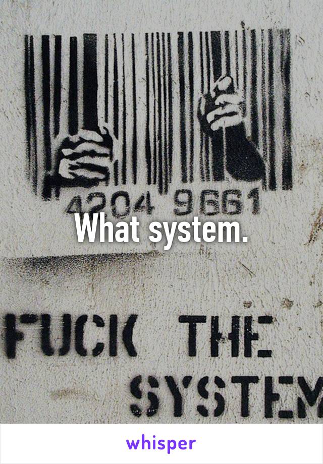 What system.