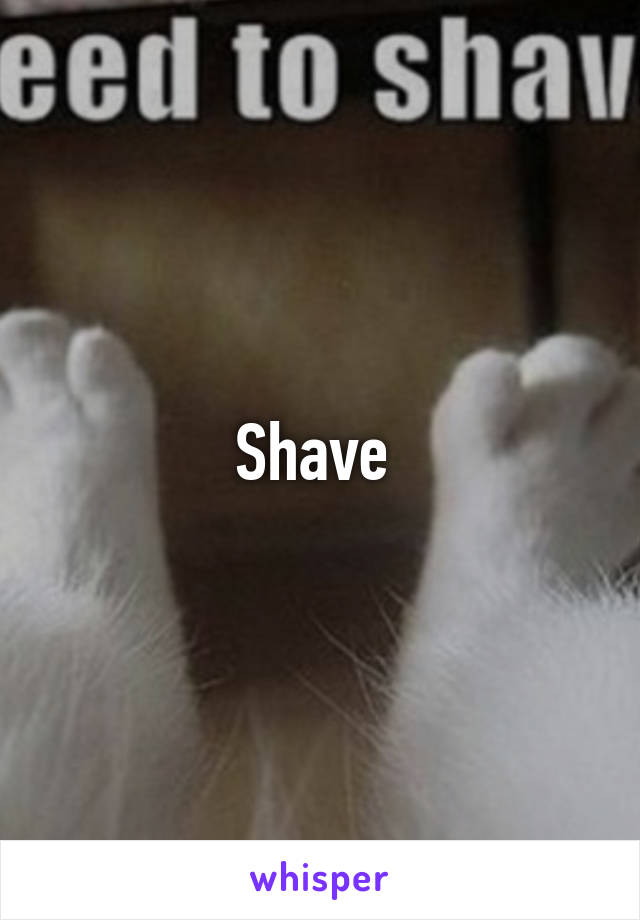 Shave 