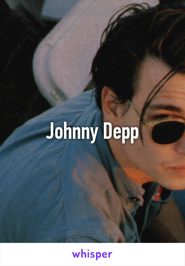 Johnny Depp