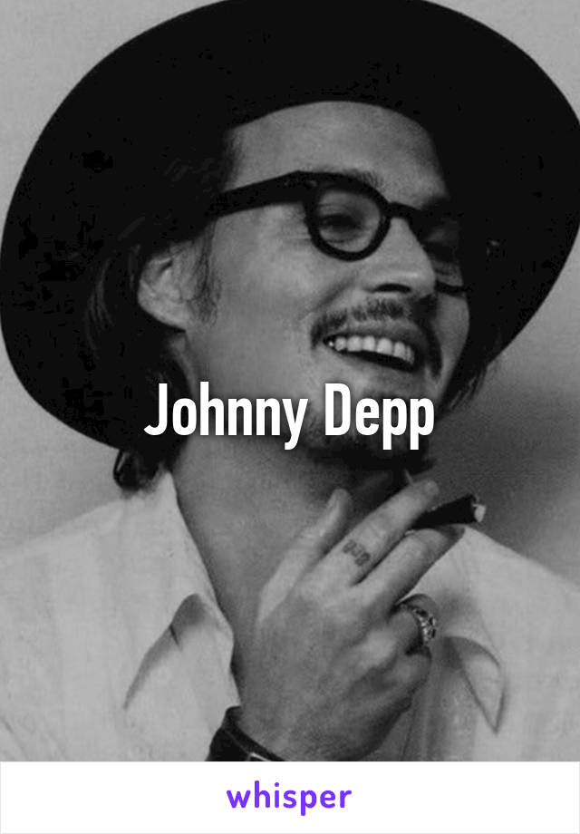 Johnny Depp