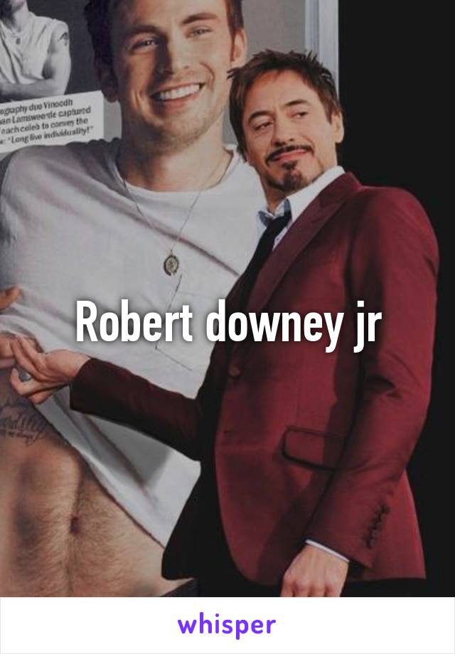 Robert downey jr