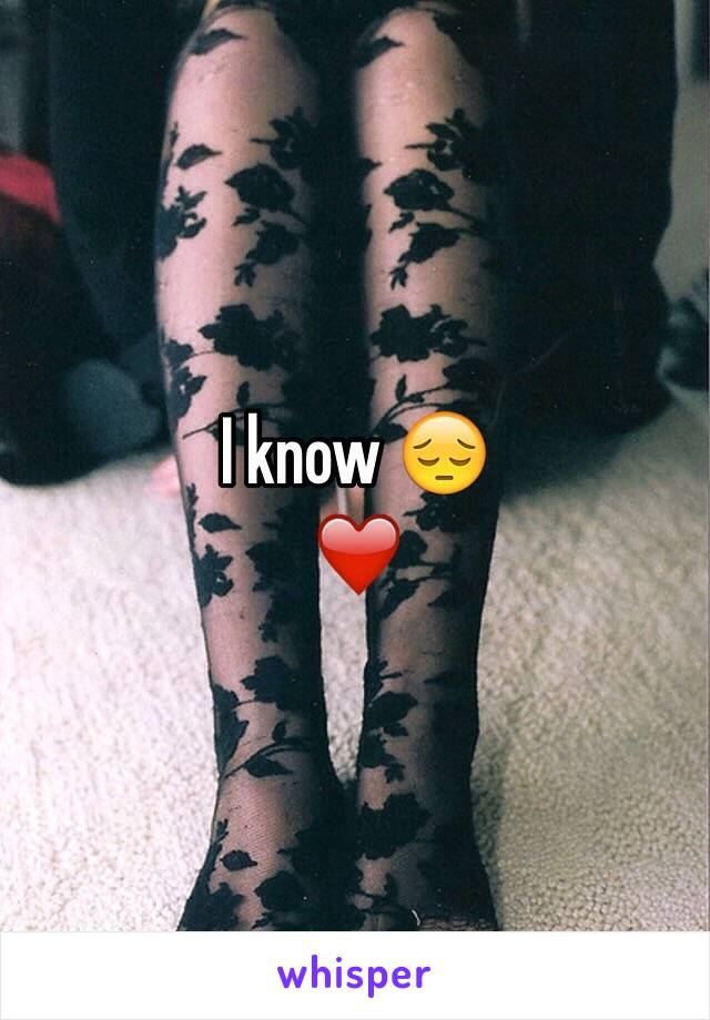 I know 😔
❤️