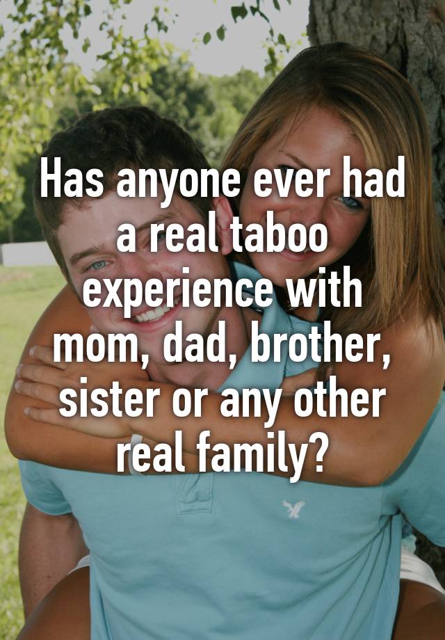 taboo real family voyeur