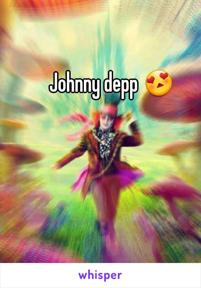 Johnny depp 😍