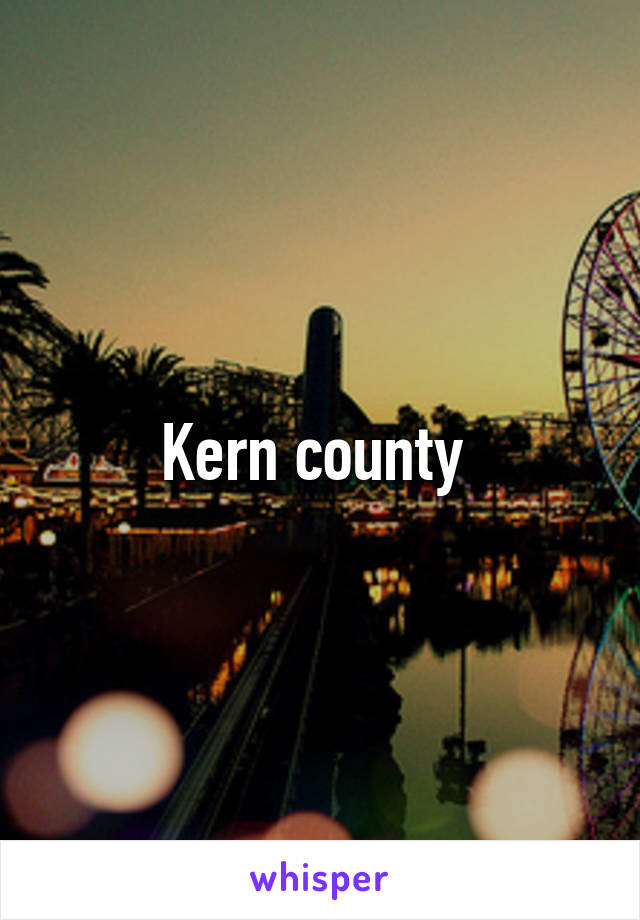 Kern county 