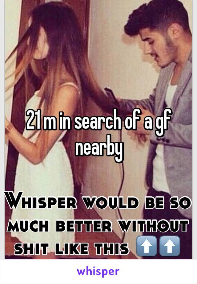 Whisper would be so much better without shit like this ⬆️⬆️