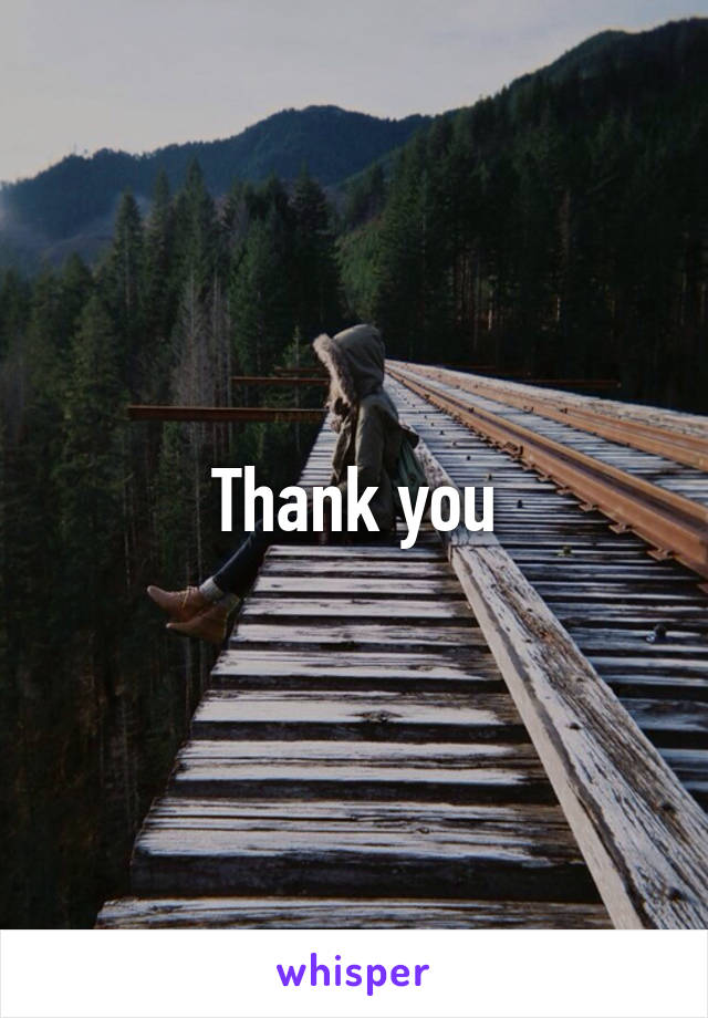 Thank you