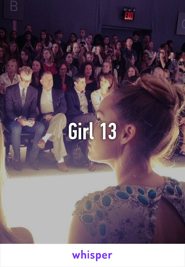 Girl 13