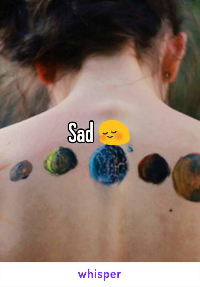 Sad 😳