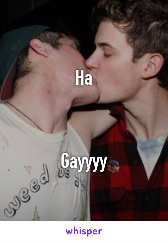 Ha



Gayyyy