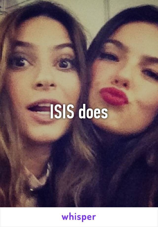 ISIS does