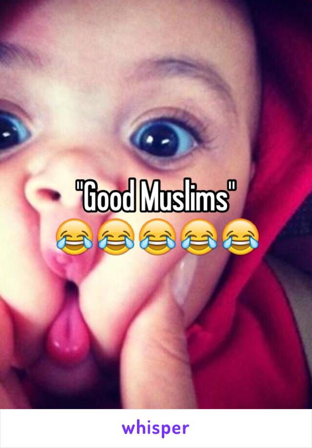 "Good Muslims"
😂😂😂😂😂