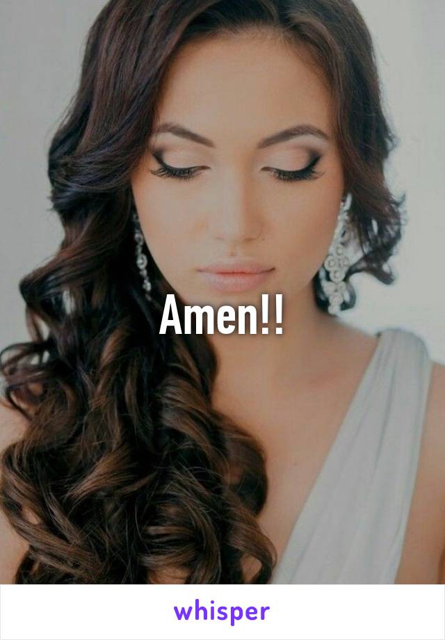 Amen!!