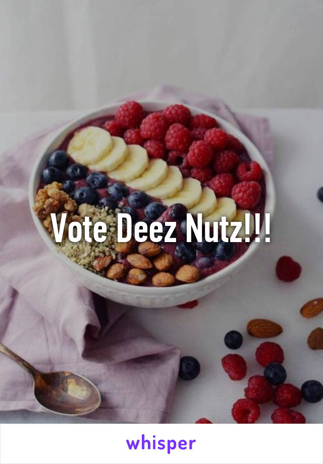 Vote Deez Nutz!!!