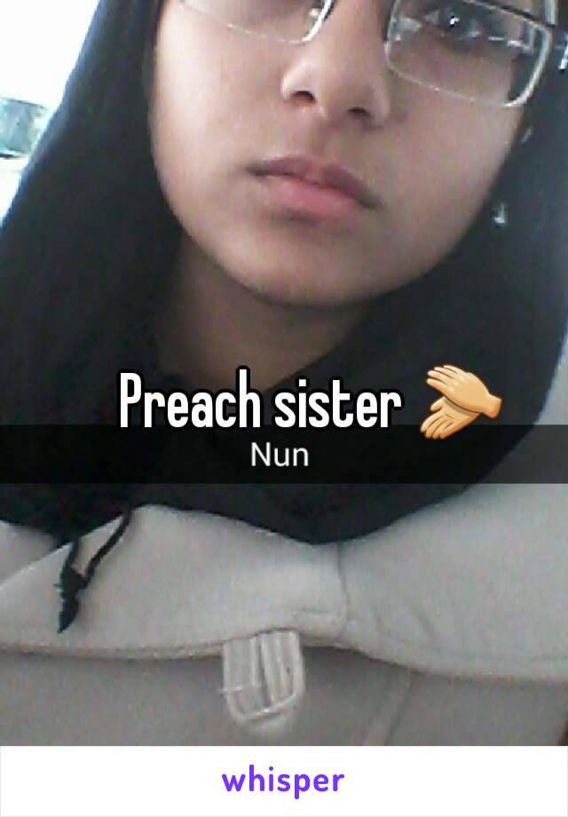 Preach sister 👏 