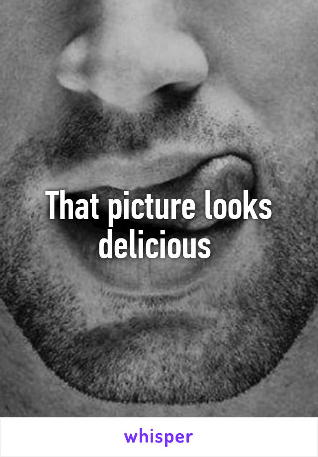That picture looks delicious 